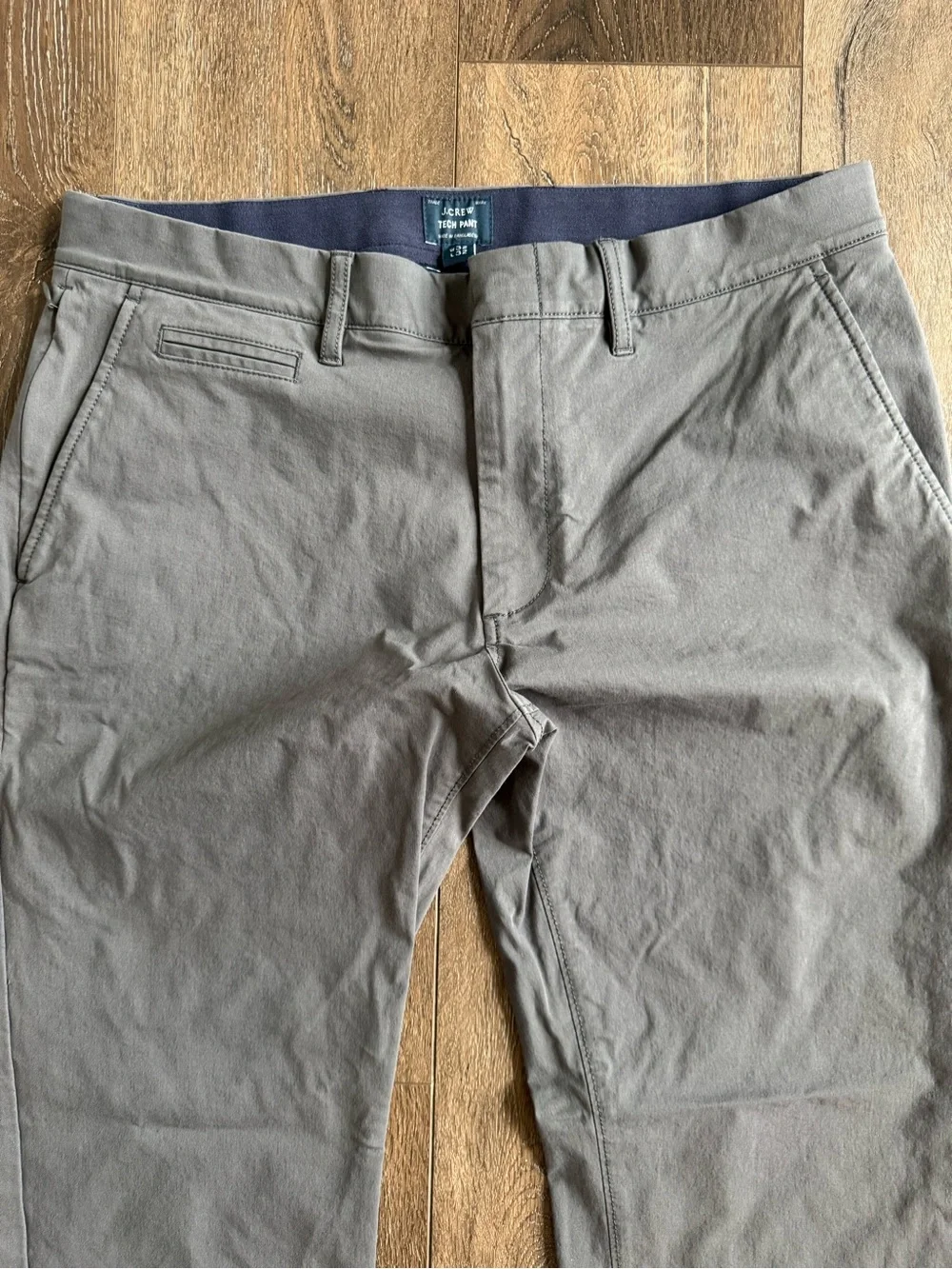 J. Crew Men's Gray Tech Pants Size 32x32